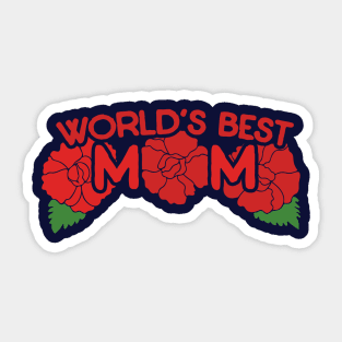 World's Best Mom Sticker